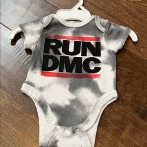 RUN DMC Gray and Black Kids One Piece! Excellent condition